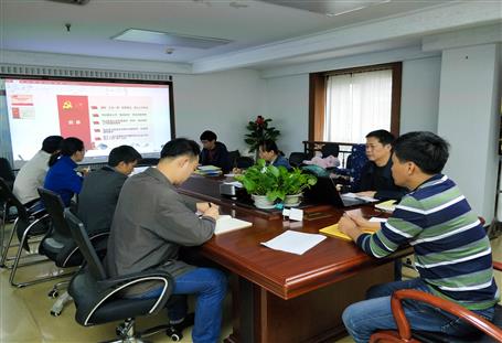 桂海分公司黨支部組織現(xiàn)代遠程教育“必修課”學(xué)習(xí)