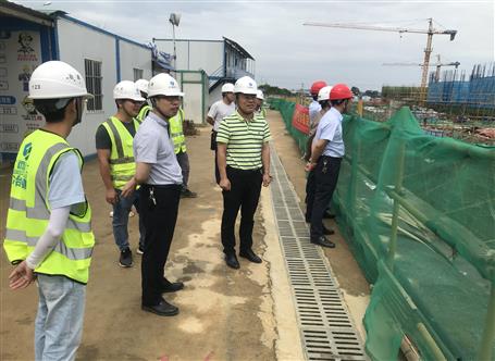 廖立波到中房香蘭園項目調研指導