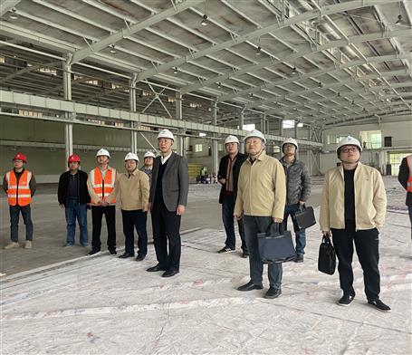 何勇到分公司項目開展節(jié)后復工復產檢查